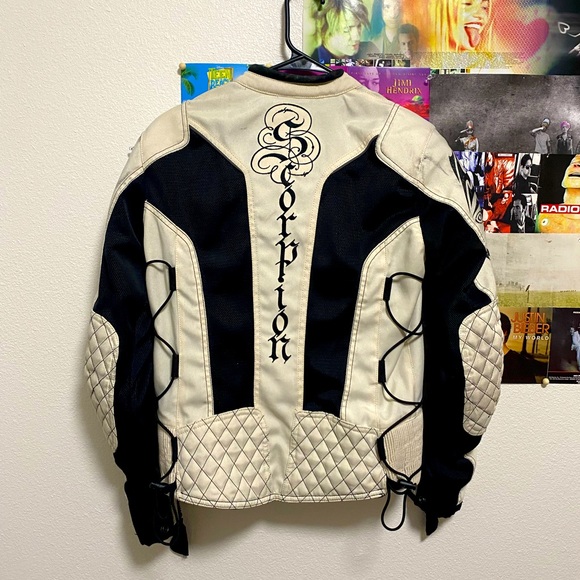 two toned racing jacket - Picture 2 of 2